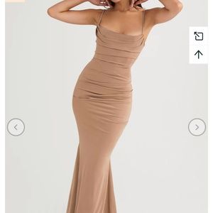 Nude Long Dress